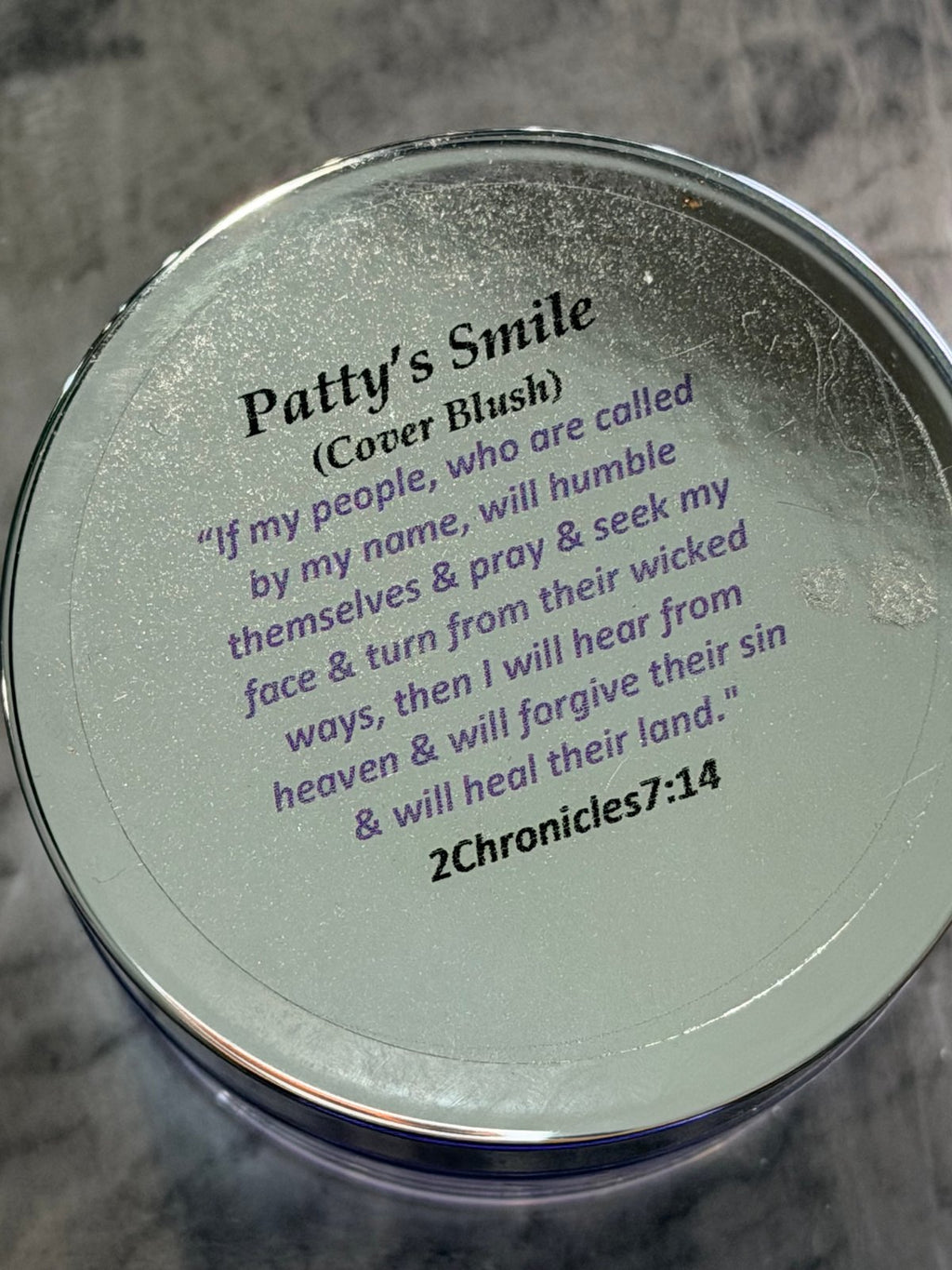 Patty’s Smile (cover blush) Christian Acrylic Powder