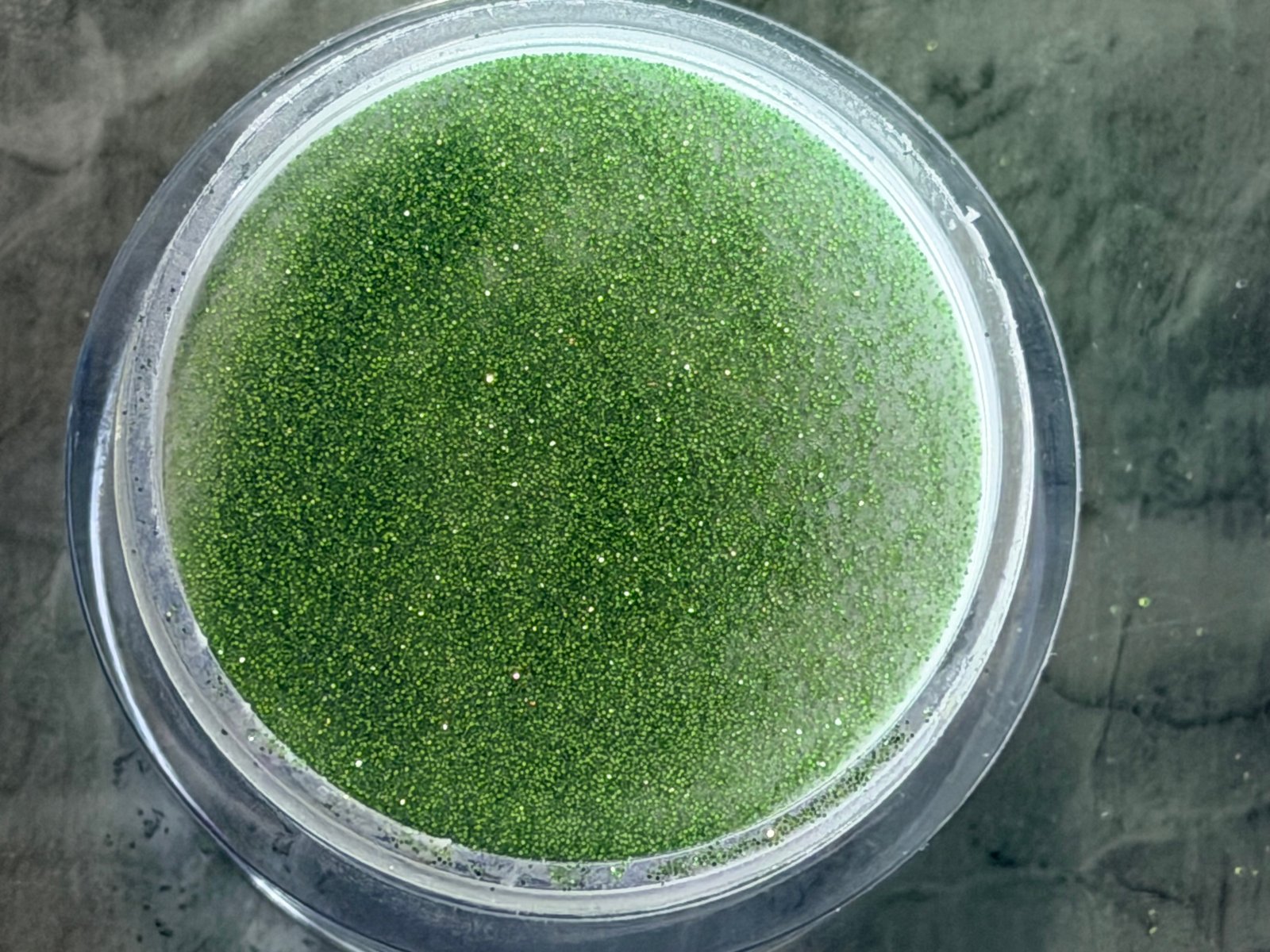 Creation  (green glitter) Christian  Acrylic Powder